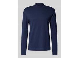 4069469655929 - Longsleeve mit Stehkragen