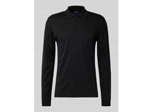 4069469657152 - Regular Fit Poloshirt im langärmeligen Design