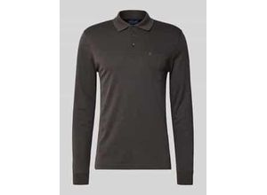4069469657954 - Regular Fit Poloshirt im langärmeligen Design