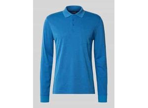 4069469658425 - Regular Fit Poloshirt im langärmeligen Design