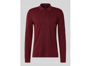 4069469658920 - Regular Fit Poloshirt im langärmeligen Design