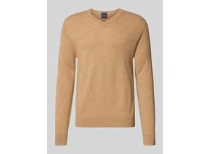 4069469678218 - Strickpullover aus Wolle-Kaschmir-Mix mit V-Ausschnitt