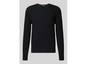 4069469679642 - Strickpullover aus Wolle-Kaschmir-Mix mit V-Ausschnitt