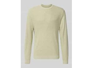 4069469684110 - Strickpullover mit gerippten Abschlüssen