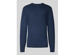 4069469688293 - Strickpullover mit gerippten Abschlüssen