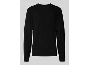 4069469693235 - Strickpullover mit gerippten Abschlüssen