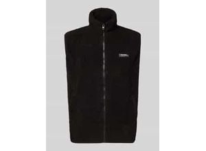 4069469770486 - Fleeceweste mit Stehkragen und Eingrifftaschen