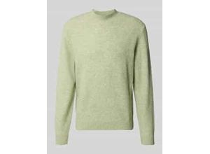 4069469776518 - Strickpullover mit gerippten Abschlüssen