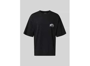 4069469868466 - Oversized T-Shirt mit Label-Print
