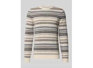 4069469899880 - Strickpullover aus Woll-Mix mit Rundhalsausschnitt