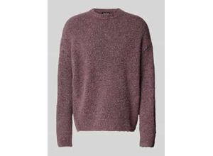 4069469906823 - Oversized Strickpullover mit gerippten Abschlüssen