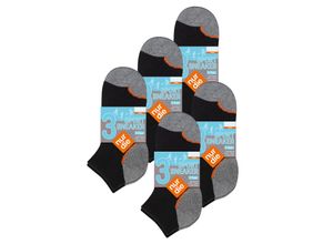 4069616109237 - NUR DIE Herren Sneakersocken Sport und Alltag Multipack