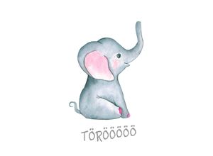4069745107050 - Bild mit Rahmen LÜTTENHÜTT oder Poster Elefant mit Spruch bunt (farbe bild(er) bunt) B30cm H40cm T02cm Papier Bilder HD Premium Druck 4069745107050 - Bild mit Rahmen LÜTTENHÜTT oder Poster Elefant mit Spruch bunt (farbe bild(er) bunt) B30cm H40cm T02cm Papier Bilder HD Premium Druck
