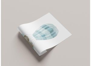 4069745107906 - Bild mit Rahmen LÜTTENHÜTT oder Poster Schlafender Hase in Heißluftballon bunt (farbe bild(er) bunt) B40cm H50cm T02cm Papier Bilder HD Premium Druck