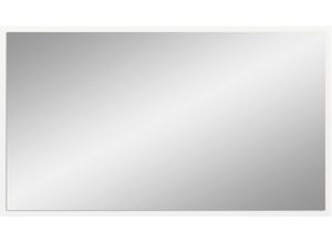 4069745218459 - Garderobenspiegel INOSIGN weiß (weiß melamin) B83cm H48cm T2cm Spanplatte Spiegelglas Spiegel Lumo Spiegel Breite 83 cm Flur Diele Garderobe
