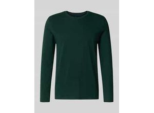 4070017034578 - Longsleeve mit geripptem Rundhalsausschnitt
