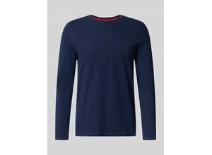 4070017035995 - Longsleeve mit geripptem Rundhalsausschnitt
