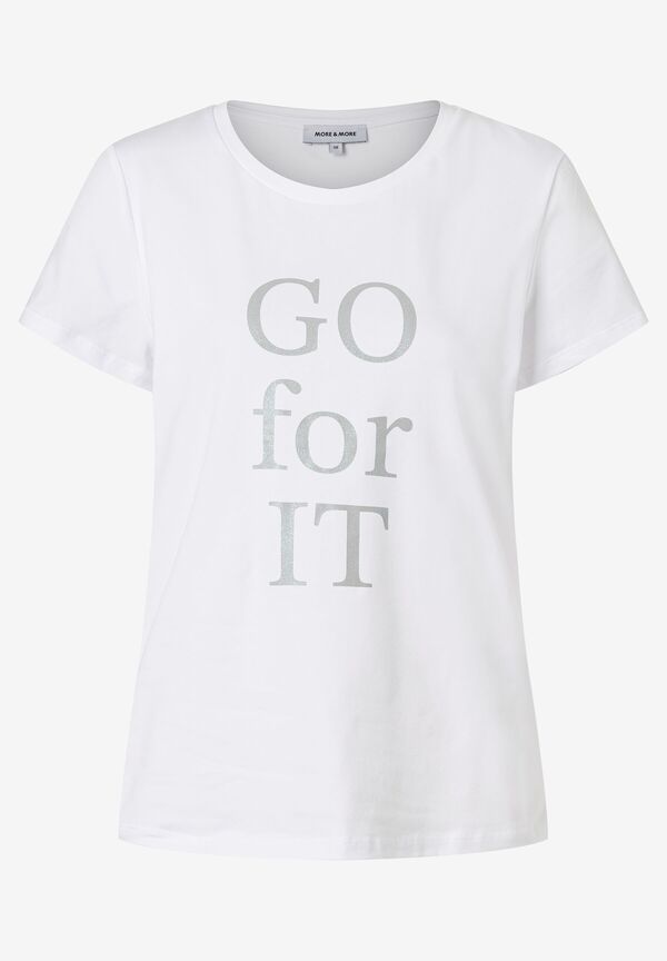 4070087000619 - T-Shirt mit Glitzer-Schriftzug