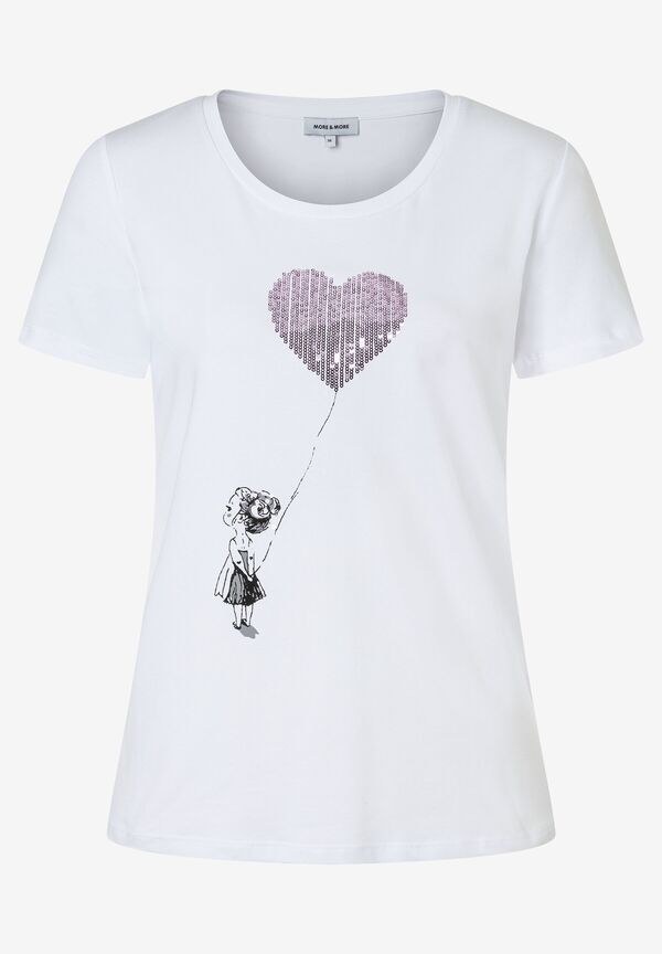 4070087026664 - T-Shirt mit Pailletten-Herz