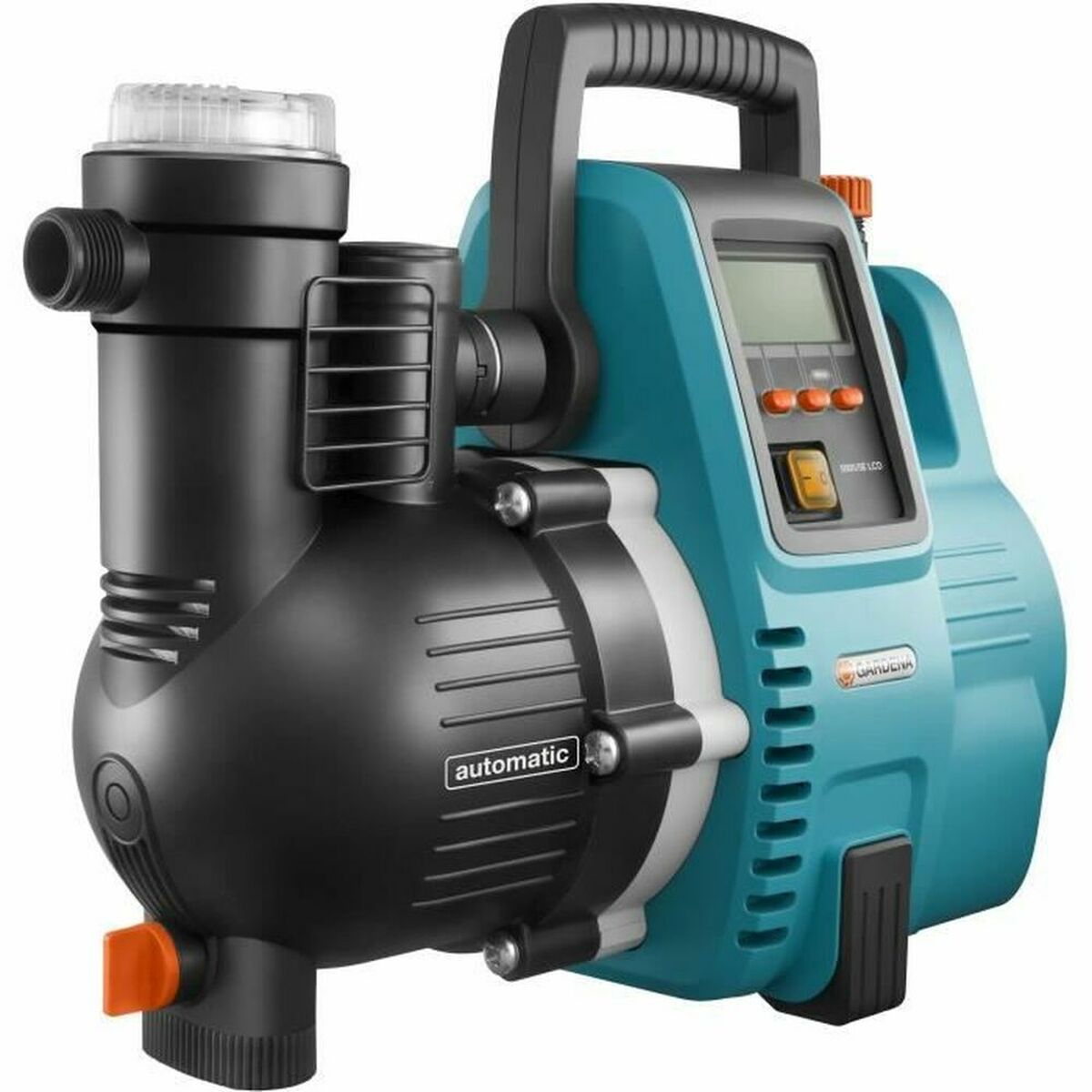 4078500004541 - GARDENA Comfort Hauswasserautomat 5000-5E LCD Hauswasserpumpe mit LC-Display energiEsparend Fördermenge 5000 l h 1300W Motor mit Thermoschutzschal 4078500004541 - GARDENA Comfort Hauswasserautomat 5000-5E LCD Hauswasserpumpe mit LC-Display energiEsparend Fördermenge 5000 l h 1300W Motor mit Thermoschutzschal