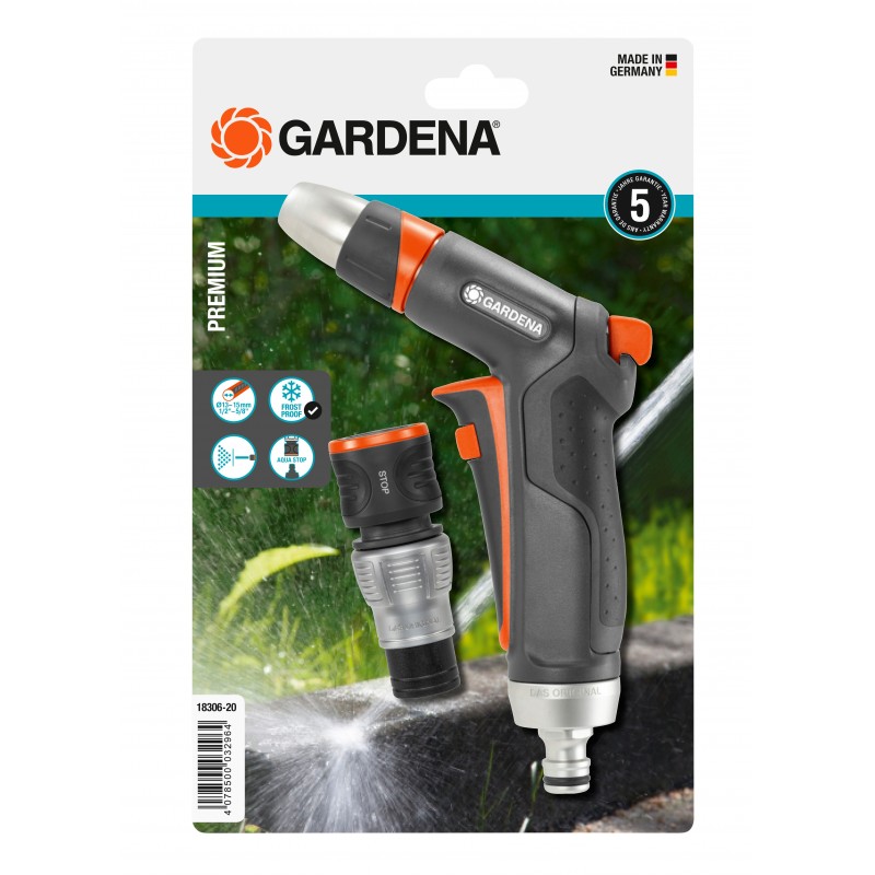 4078500032964 - GARDENA 18306-20 Reinigungsspritze mit Anschluss-Set