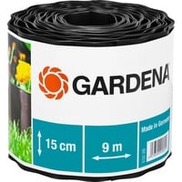 4078500053204 - Beetbegrenzung GARDENA Beeteinfassungen Gr L H 900 cm x 15 cm braun Rasen- Beetbegrenzung