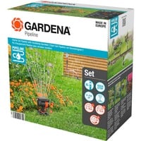 4078500058346 - GARDENA Sprinklersystem Komplett-Set Pipeline Viereckregner 08274-34