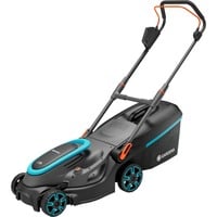 4078500061995 - GARDENA PowerMax 37 36V P4A Read Akku Rasenmäher inkl 2 Akku inkl Ladegerät Höhenverstellbarer Griff 18 V Schnittbreite (max) 370 mm