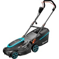 4078500062039 - GARDENA PowerMax 37 1800 G2 Elektro Rasenmäher Höhenverstellbarer Griff mit Klappfunktion