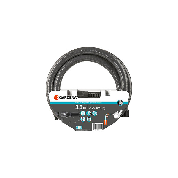 4078500141109 - GARDENA 1411-20 25 mm 1 Zoll 1 St Grau Saugschlauch 4078500141109 - GARDENA 1411-20 25 mm 1 Zoll 1 St Grau Saugschlauch