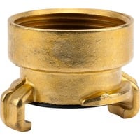 4078500711005 - Messing Schnellkupplungs-Gewindestück IG 42mm (G 11 4) Hahnstück
