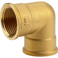 4078500728102 - Brass Elbow Coupling with female thread 333 mm (G 1) 7281-20