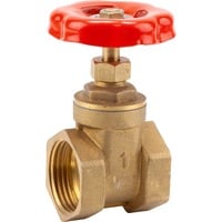 4078500734103 - Messing Muffen-Absperrschieber IG 333mm (G 1) Wasserhahn