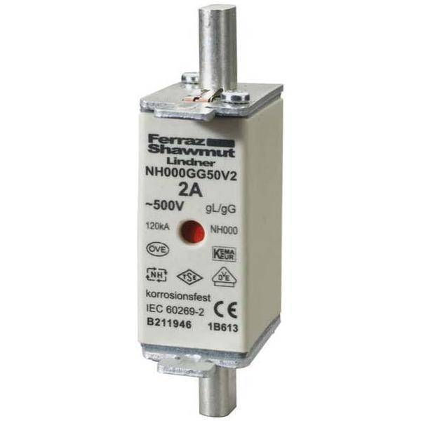 4086500083039 - Mersen 1B631000000 NH000 10A gG 500V NH-Sicherung sfü spannungsführend