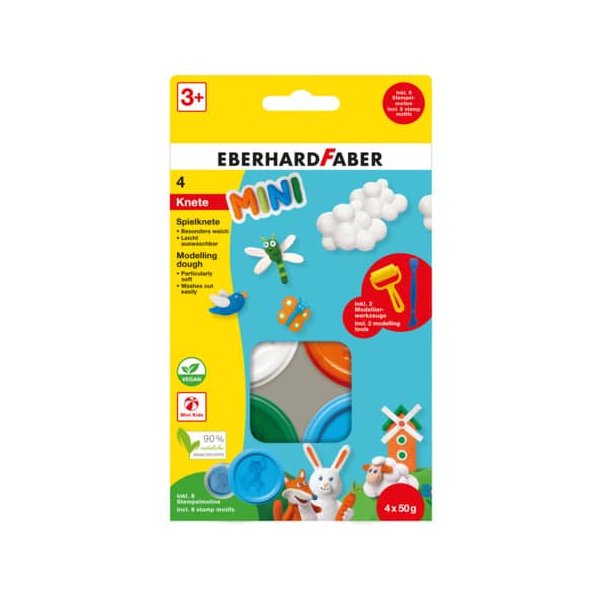 4087205725163 - Spielknete 4ST50g Sonderfarben 4087205725163 Eberhard Faber