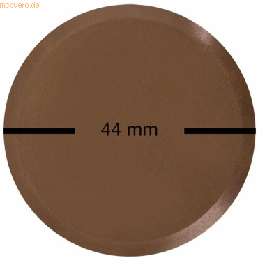 4087205770767 - 5 x Farbtablette 44mm nougat