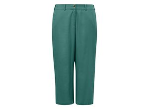 4099587074265 - Große Größen Feine Twillhose in gerader Beinform mit Stretchbund mint Gr48