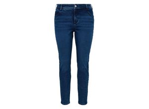 4099587083243 - Große Größen Skinny Jeans in 5-Pocket-Form blue Denim Gr44