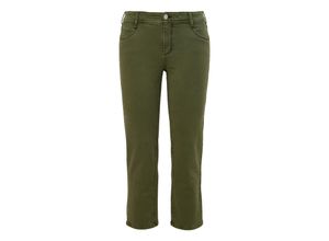 4099587085780 - Große Größen Gerade Jeans mit leichtem Used-Effekt khaki Gr46