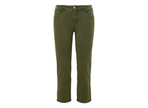 4099587085810 - Große Größen Gerade Jeans mit leichtem Used-Effekt khaki Gr50