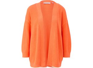 4099589428691 - comma CASUAL IDENTITY Strickjacke 3 4-Arm für Damen orange S