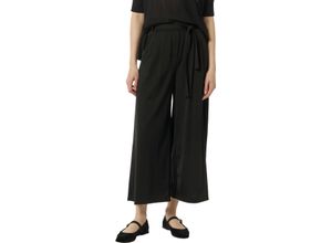 4099589537423 - Culottes 7 8-lang Bindegürtel für Damen schwarz 34