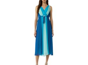 4099589549167 - Blusenkleid Chiffon 3 4-Länge für Damen blau 44