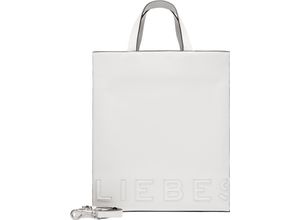 4099593133963 - LIEBESKIND Shopper Leder Magnetdruckknopf für Damen weiß