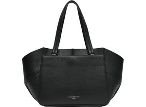 4099593152452 - LIEBESKIND Shopper Rindsleder Ziernähte für Damen schwarz