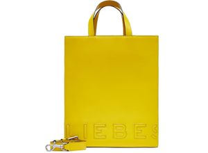 4099593154388 - LIEBESKIND Shopper Logo-Prägung Magnetverschluss für Damen gelb