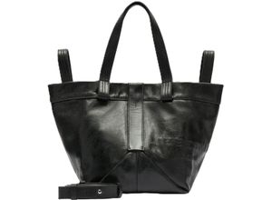 4099593165827 - LIEBESKIND Shopper Magnetverschluss Leder für Damen schwarz