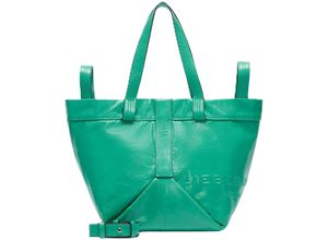 4099593165889 - LIEBESKIND Shopper Magnetverschluss Leder für Damen grün