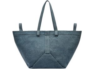 4099593165957 - LIEBESKIND Shopper Magnetverschluss Baumwolle für Damen blau