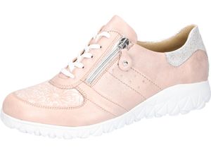 4099595170898 - waldläufer® Lugina Sneaker Leder Reißverschluss für Damen orange 40 4099595170898 - waldläufer® Lugina Sneaker Leder Reißverschluss für Damen orange 40